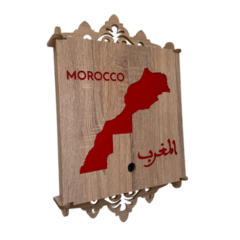 Cache tableau électrique en Bois - maroc