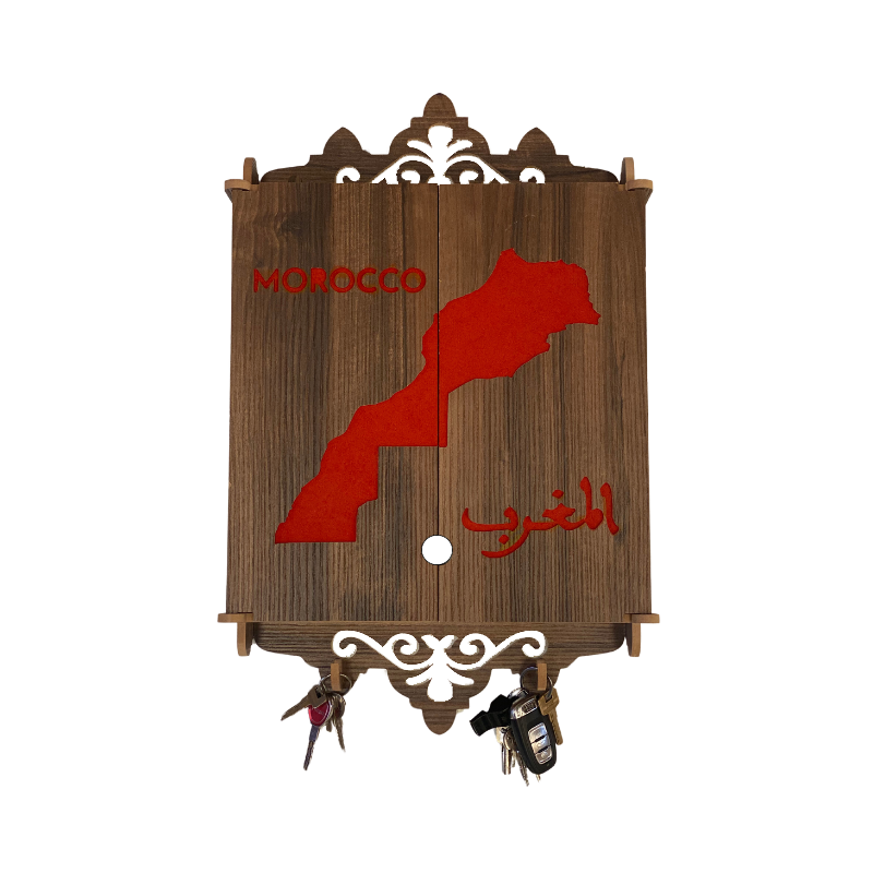 Cache tableau électrique en Bois - maroc